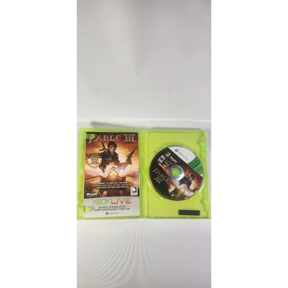 Fable III Xbox 360 Microsoft Lionhead Studios Action RPG Video Game NTSC CIB
